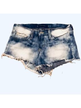 Flying Monkey Low Rise Denim Micro Shorts Size 25